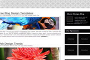 blog设计网站CSS网页模板