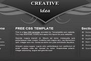 灰色企业公司CSS网页模板