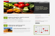 简洁农产品企业css+xhtml网页模板