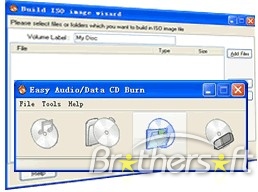 Easy Audio/Data CD/DVD Burner