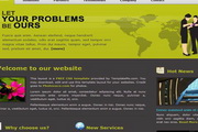 商务商业公司div css网页模板