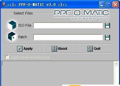 ISO打补丁工具(PPF To MATIC3)