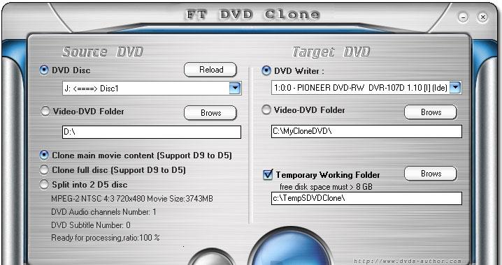 FT DVD Clone