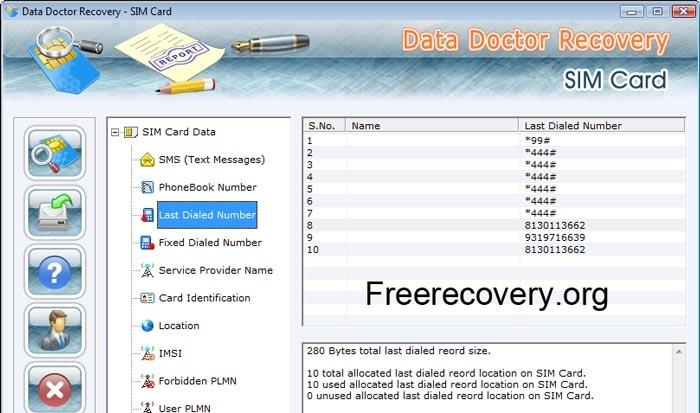 Sim Card Data Salvage Software